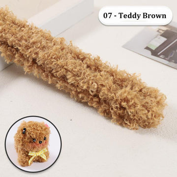 Crafteria C07 Rabbit Fur Pipe Cleaners 1Mtr Approx.