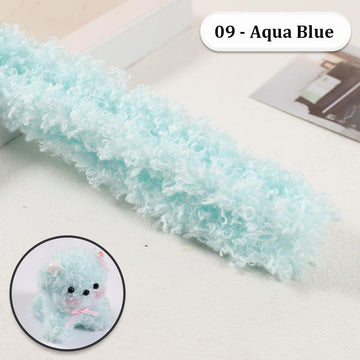 Crafteria C09 Rabbit Fur Pipe Cleaners 1Mtr Approx.