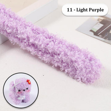 Crafteria C11 Rabbit Fur Pipe Cleaners 1Mtr Approx.