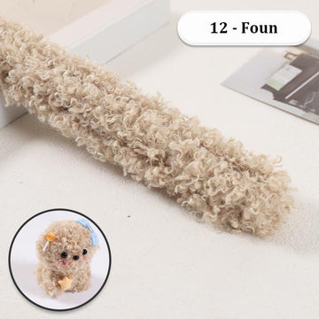 Crafteria C12 Rabbit Fur Pipe Cleaners 1Mtr Approx.