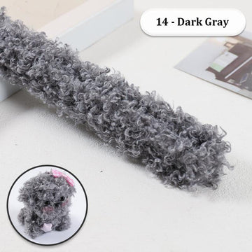 Crafteria C14 Rabbit Fur Pipe Cleaners 1Mtr Approx.