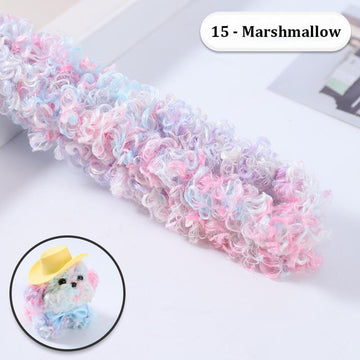 Crafteria C15 Rabbit Fur Pipe Cleaners 1Mtr Approx.