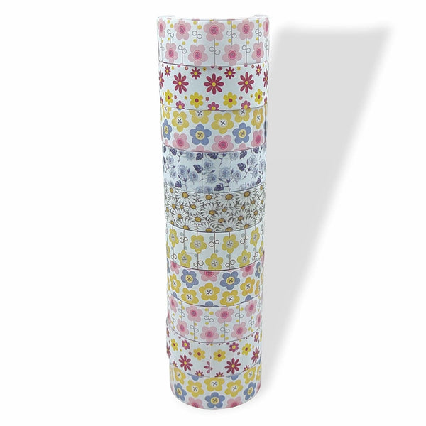 My Store WASHI TAPE Fabric Tape Mix Design 5MtX1.5Cm