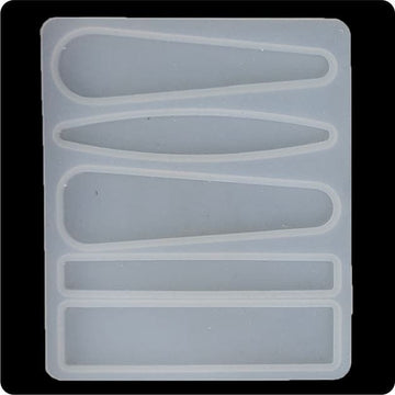 My Store Silicon Mould 5 CAVITY HAIR PIN MOULD