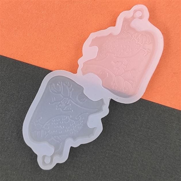 My Store Silicon Mould BIO HEART KEYCHAIN MOULD