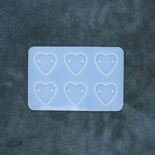 My Store Silicon Mould 6 Cavity Heart Rakhi & Bracelet Mould