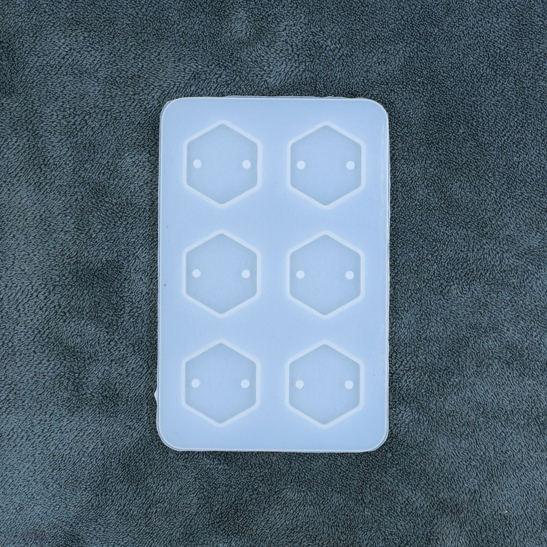 My Store Silicon Mould 6 Cavity Hexagon Rakhi & Bracelet Mould