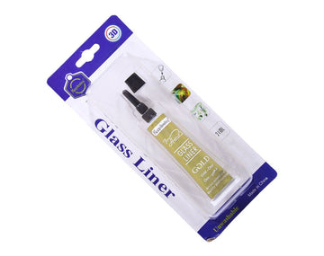 Keep Smiling GOLD 3D GLASS LINER UNWASHABLE