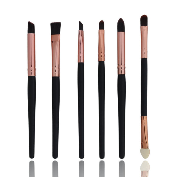 Crafteria 7 in 1  Makeup Art Brush set With Black Handle