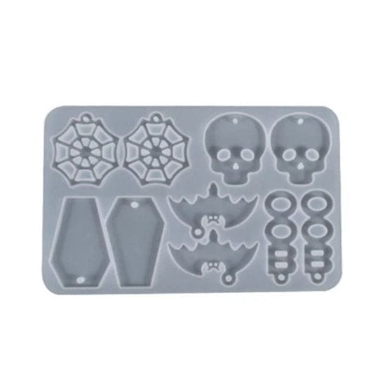 Crafteria 10 in 1 Helloween Jewelery & Keychain Mould