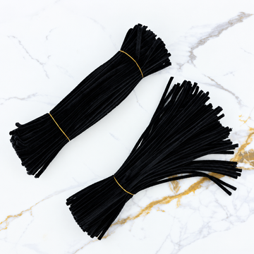 Premium Pipe Cleaners (7-8MM Approx.) (Black)