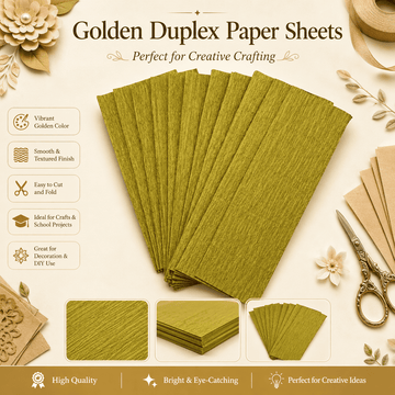 Duplex Paper (Gold Metallic)
