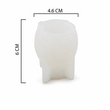 Round Lemon / Orange Shape Silicone Candle Mould - Citrus Fruit Mould
