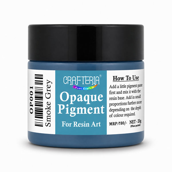 Smoke Grey Opaque Resin Pigment 20 Gram