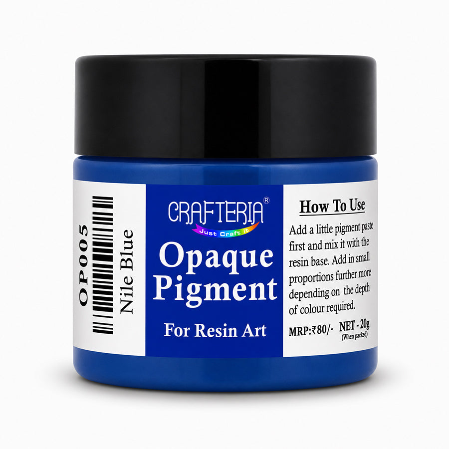 My Store OPAQUE RESIN PIGMENT Nile Blue Opaque Resin Pigment 20 Gram