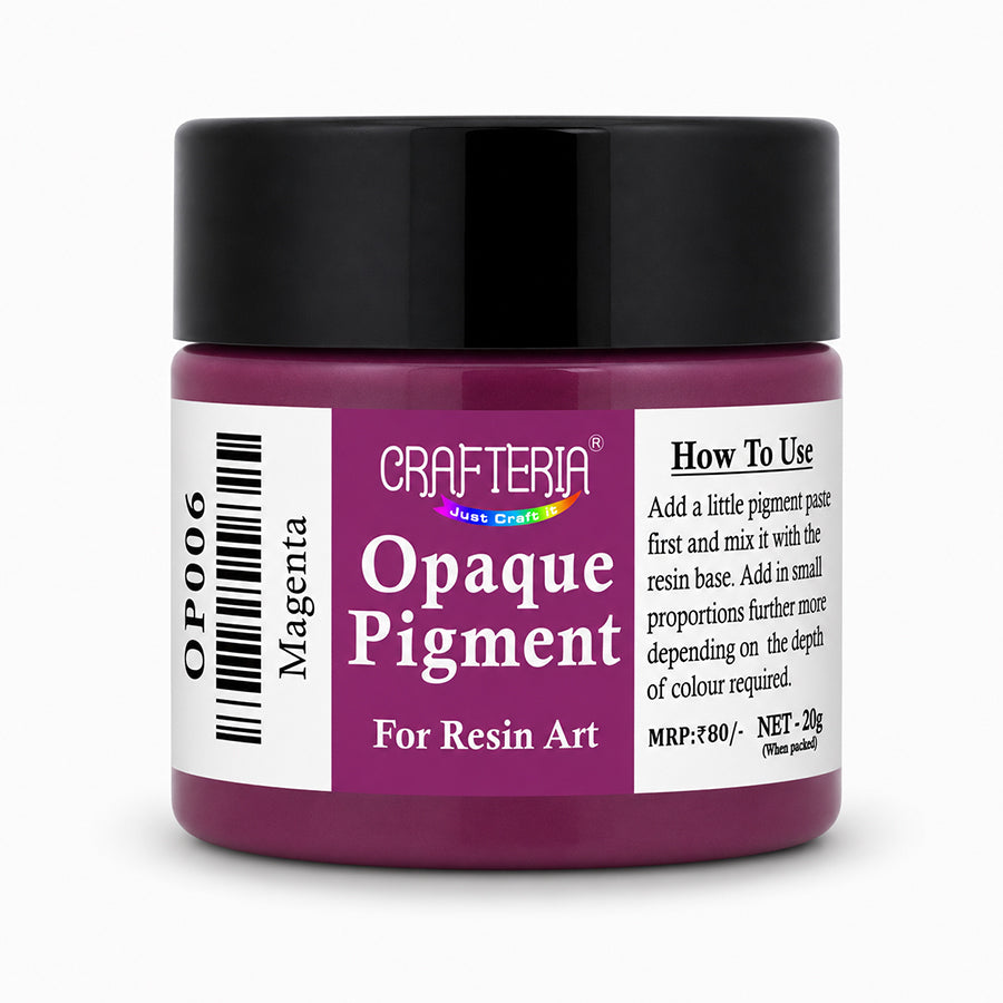 Magenta Red Opaque Resin Pigment 20 Gram