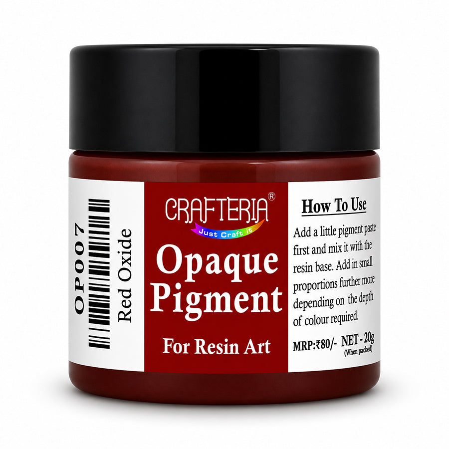 Red Oxide Opaque Resin Pigment 20 Gram