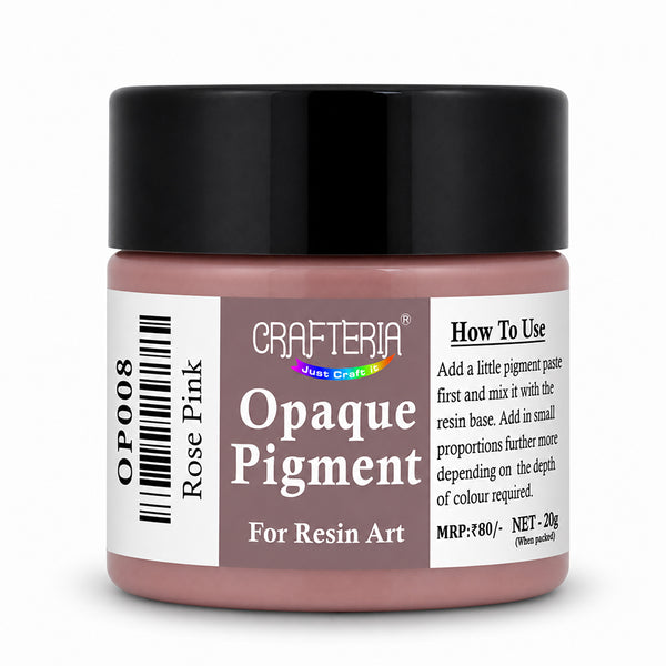 Rose Pink Opaque Resin Pigment 20 Gram