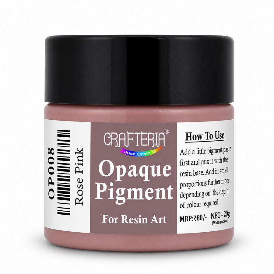 Rose Pink Opaque Resin Pigment 20 Gram