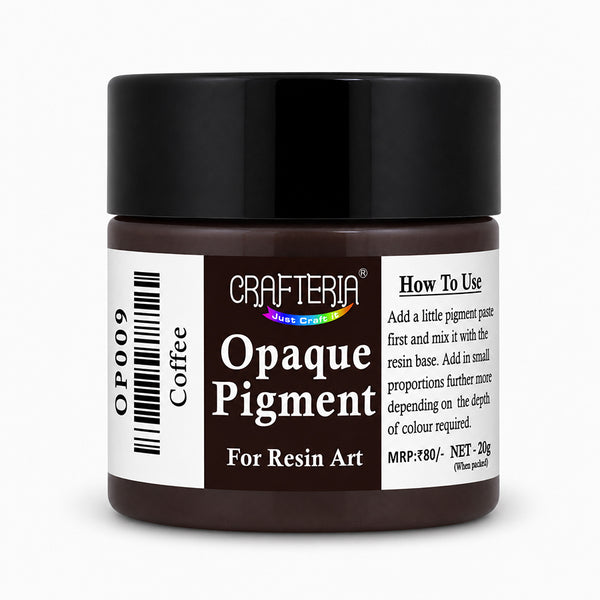 Coffee Opaque Resin Pigment 20 Gram