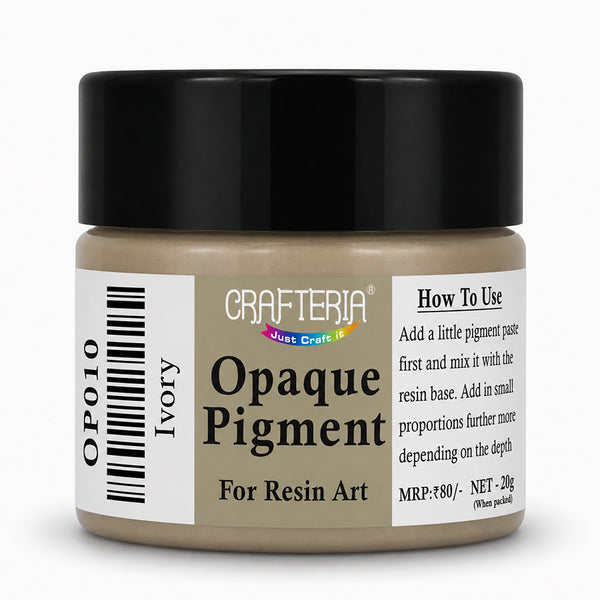 Ivory Opaque Resin Pigment 20 Gram