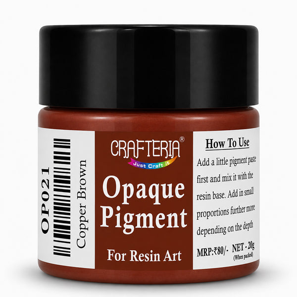 Copper Brown Opaque Resin Pigment 20 Gram