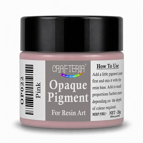 Pink Opaque Resin Pigment 20 Gram