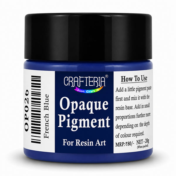 French Blue Opaque Resin Pigment 20 Gram