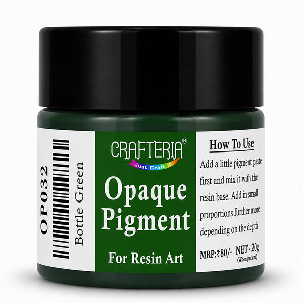 Bottle Green Opaque Resin Pigment 20 Gram