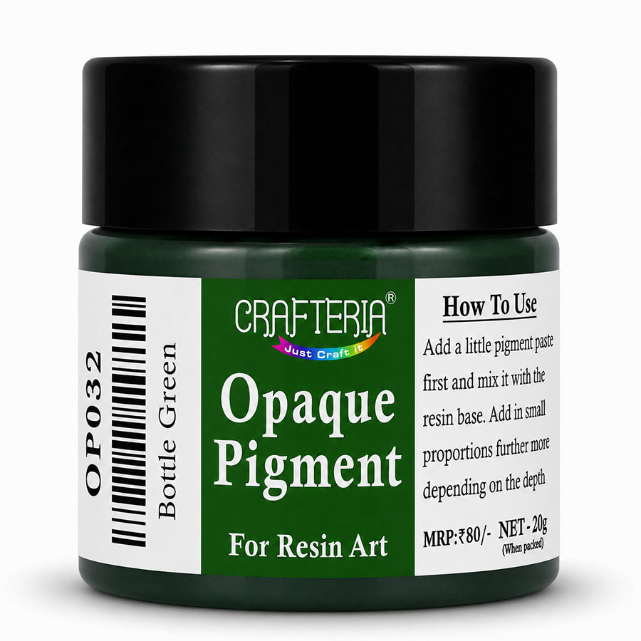 Bottle Green Opaque Resin Pigment 20 Gram