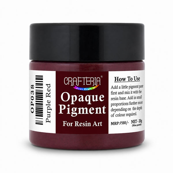 Purple Red Opaque Resin Pigment 20 Gram