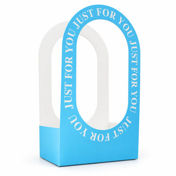 “Just For You” Blue Gift Box with Window – Premium Gift Packaging Box