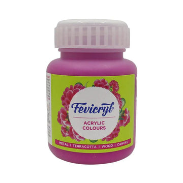 Crafteria Pink Pidilite Fevicryl Acrylic Colours 100ml