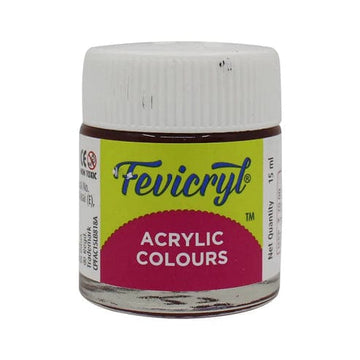 Crafteria Indian Red Pidilite Fevicryl Acrylic Colours 15ml