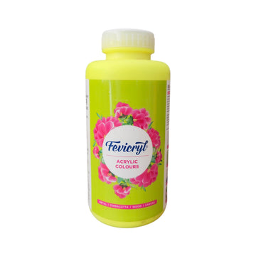 Pidilite Neon Yellow Pidilite Fevicryl Acrylic Colours 1 Litre