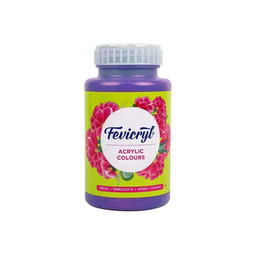Crafteria Violet Pidilite Fevicryl Acrylic Colours 500ml