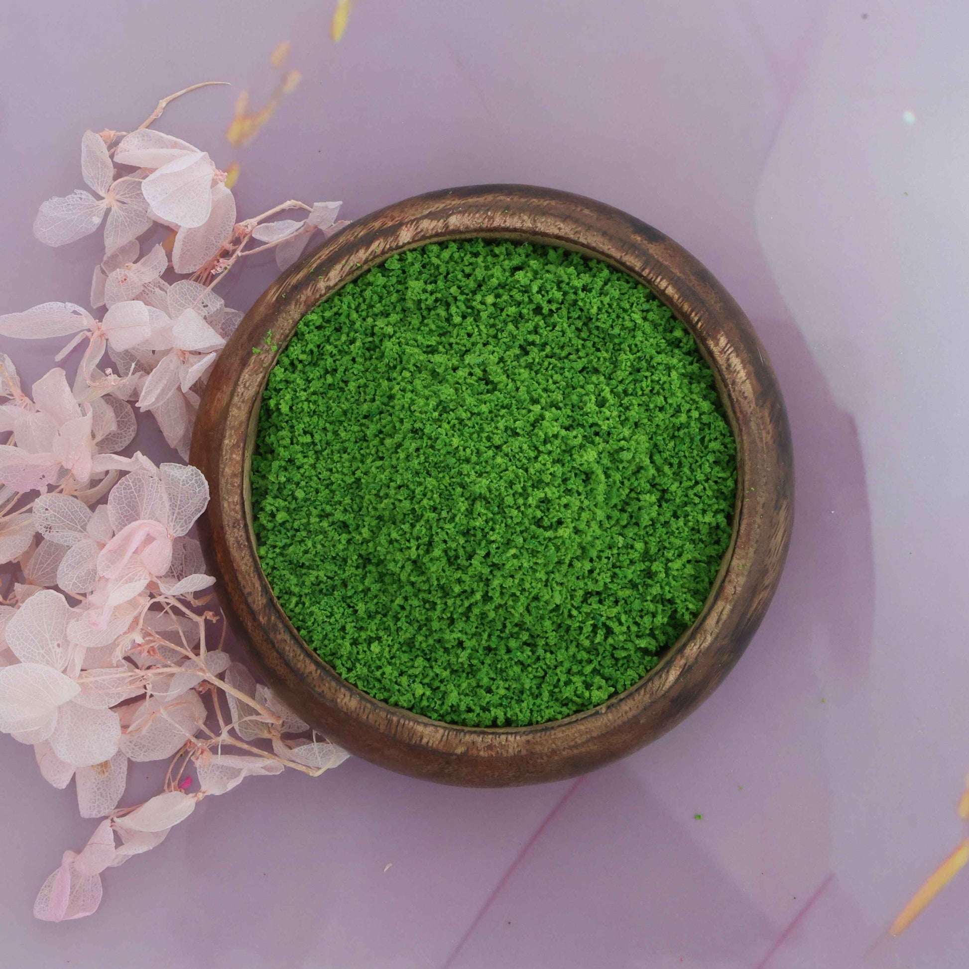 Crafteria Artificial Foam Grass Powder Shade - 01 (25gms)