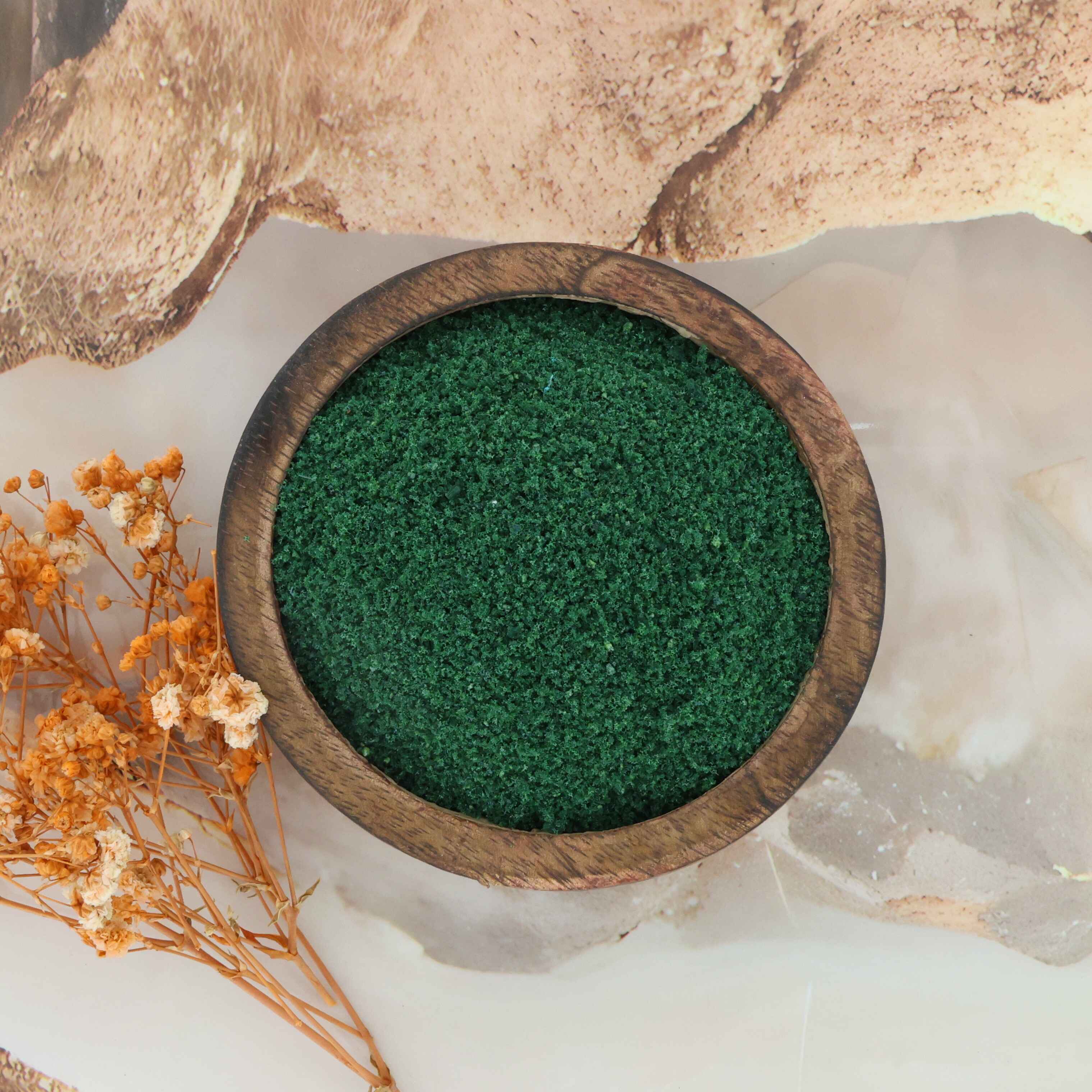 Crafteria Artificial Foam Grass Powder Shade - 04 (25gms)