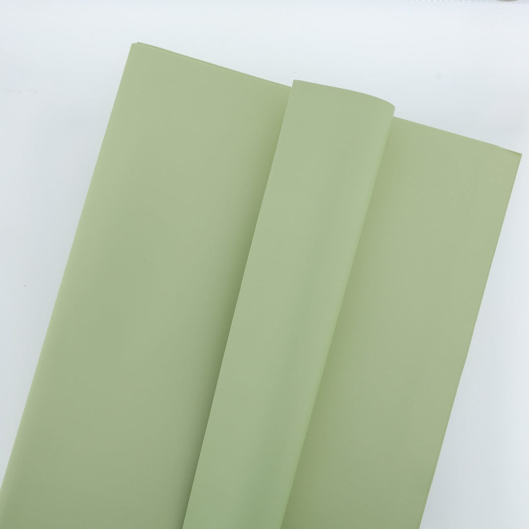 Crafteria Willow Green Korean Flower Wrapping Bouquet Paper