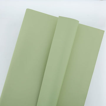 Crafteria Willow Green Korean Flower Wrapping Bouquet Paper