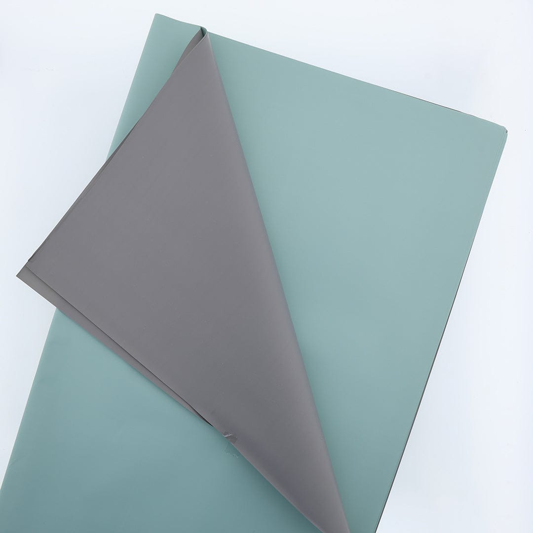 Crafteria Medium Gray + Ice Blue Gray Double shade Bouquet Paper