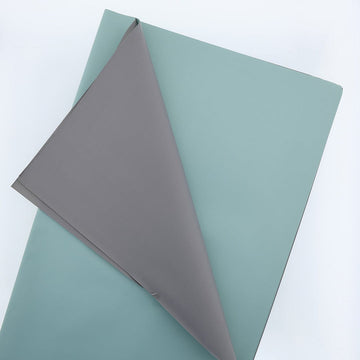 Crafteria Medium Gray + Ice Blue Gray Double shade Bouquet Paper