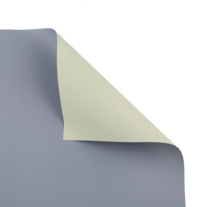 Crafteria Misty Blue + Green Gray Double shade Bouquet Paper