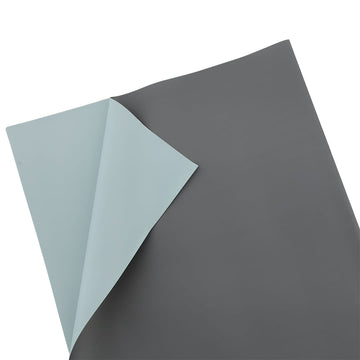 Crafteria Light Cyan Green + Silver Gray Double shade Bouquet Paper