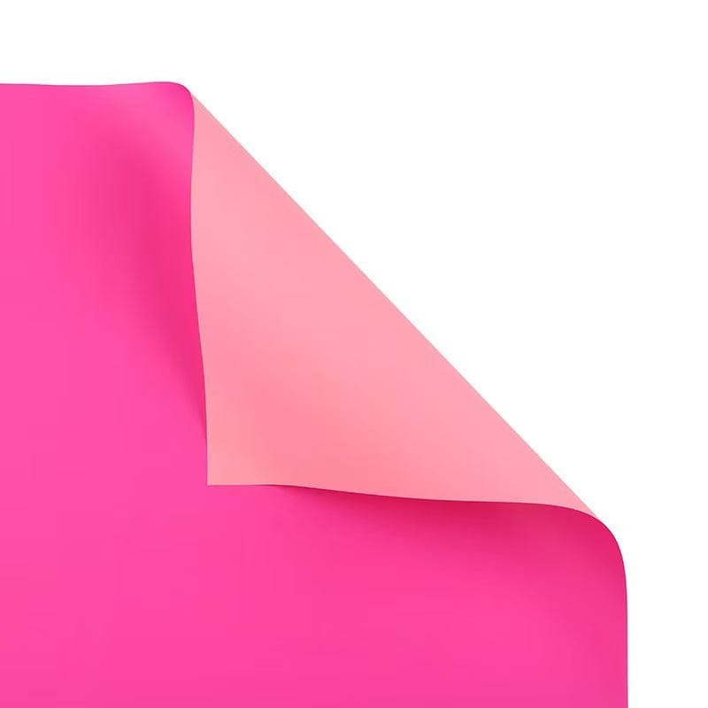 Crafteria Magenta + Peach Pink Double shade Bouquet Paper