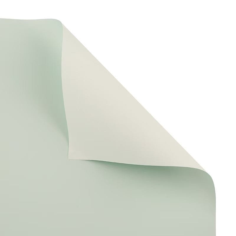 Crafteria Light Green + Pale Green Double shade Bouquet Paper