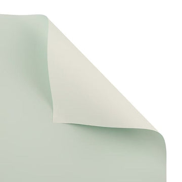 Crafteria Light Green + Pale Green Double shade Bouquet Paper