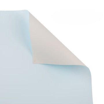 Crafteria Aqua Blue + Pearl White Double shade Bouquet Paper