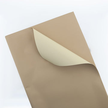 Crafteria Coffee + Milky Tea Double shade Bouquet Paper