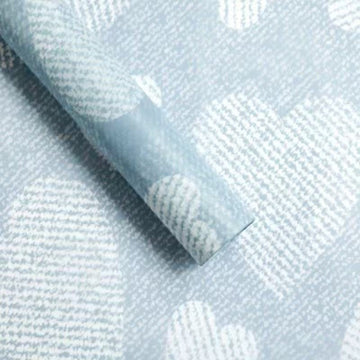 Crafteria Gray Stiped Heart Korean Heart